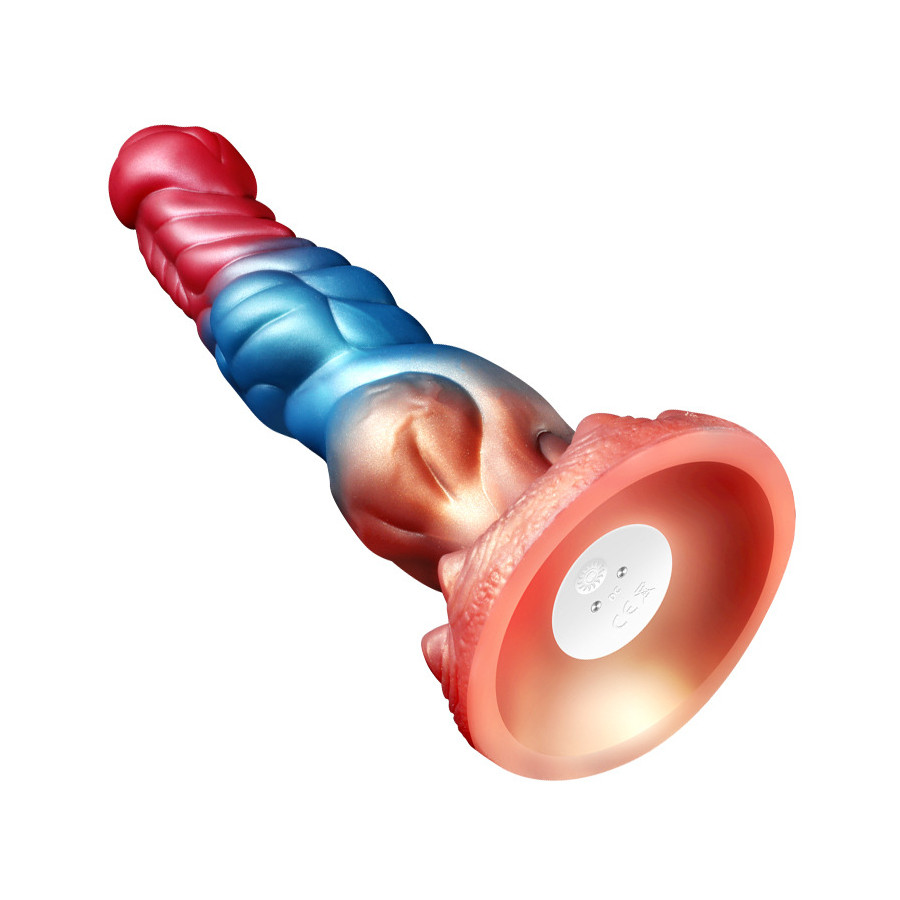 Drakolis Vibrating and Heating Dildo 23.5 x 7cm