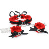 Kit Collier Menottes Romance Noir Rouge