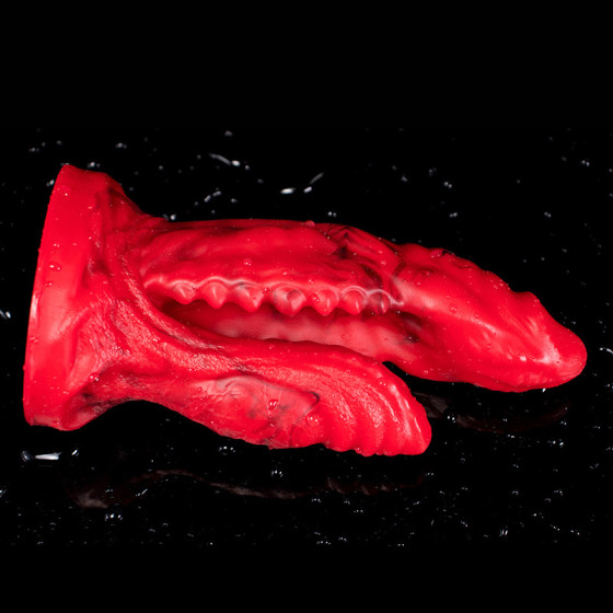 Gode Deuzik 14 x 6 cm Rouge