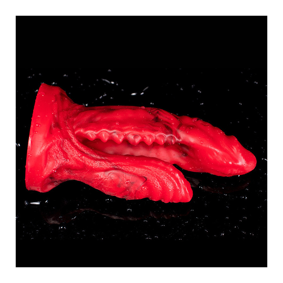 Gode Deuzik 14 x 6 cm Rouge
