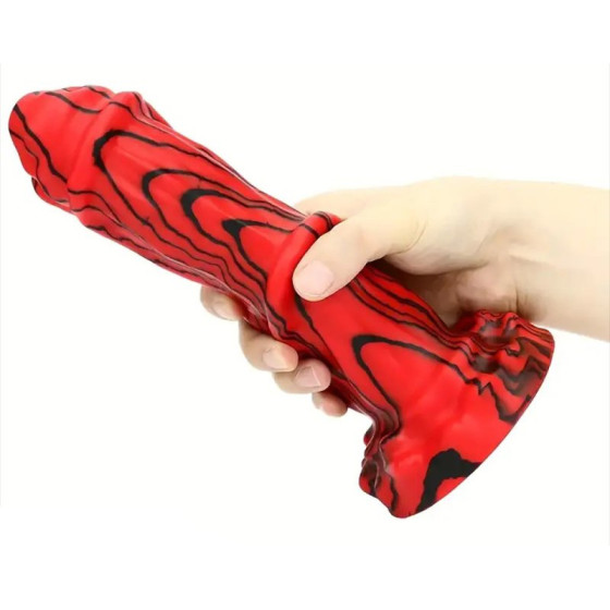 Gode Turtmouth 20 x 5.7cm Rouge