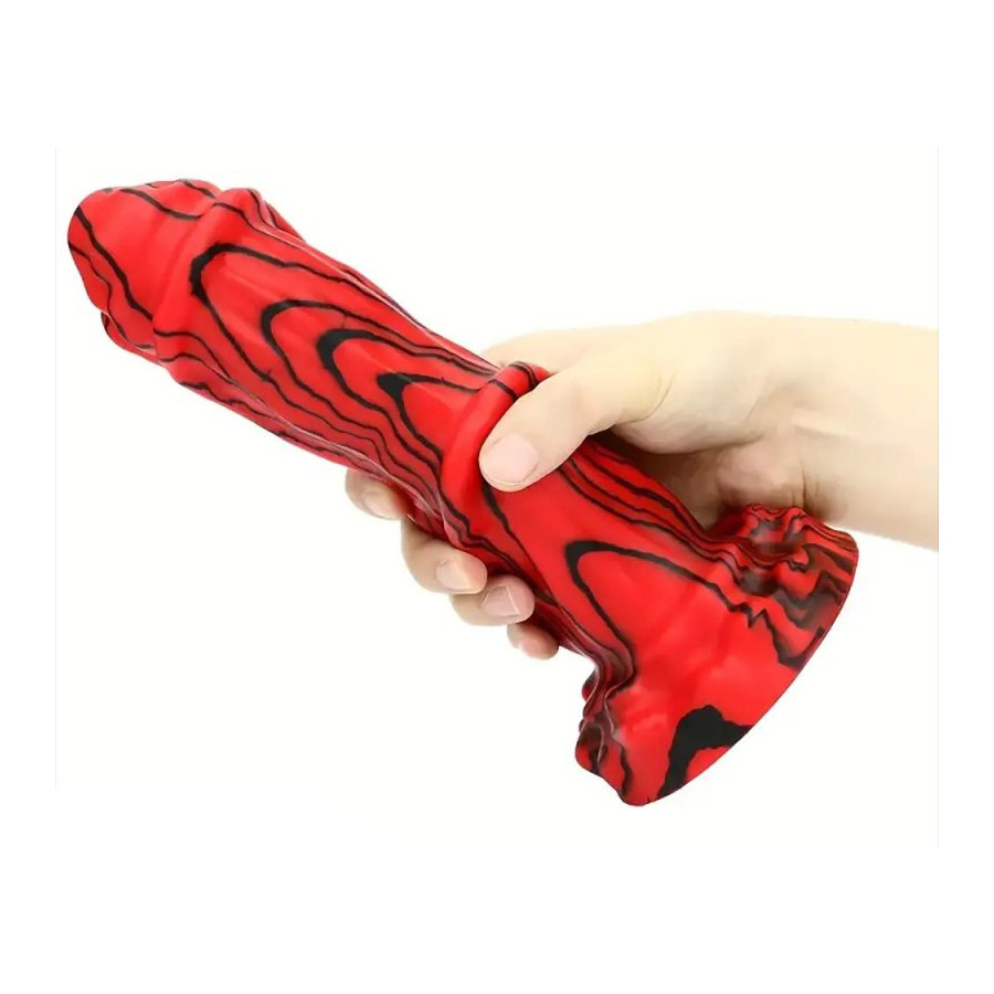 Gode Turtmouth 20 x 5.7cm Rouge