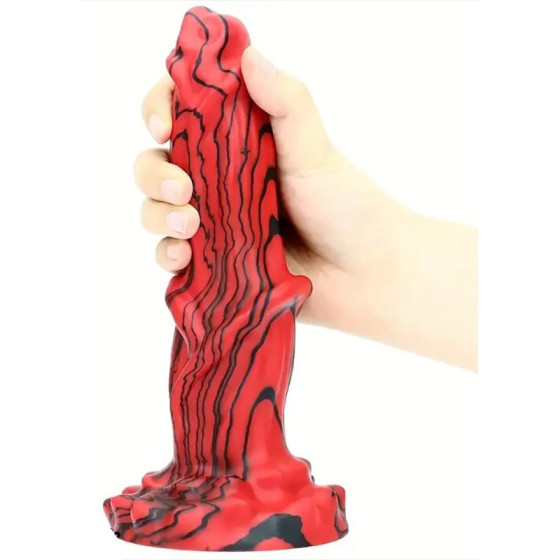 Gode Turtmouth 20 x 5.7cm Rouge