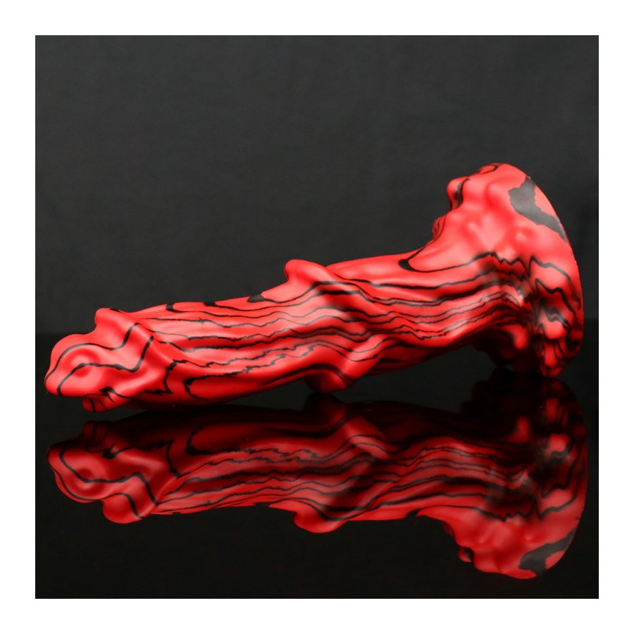 Gode Turtmouth 20 x 5.7cm Rouge