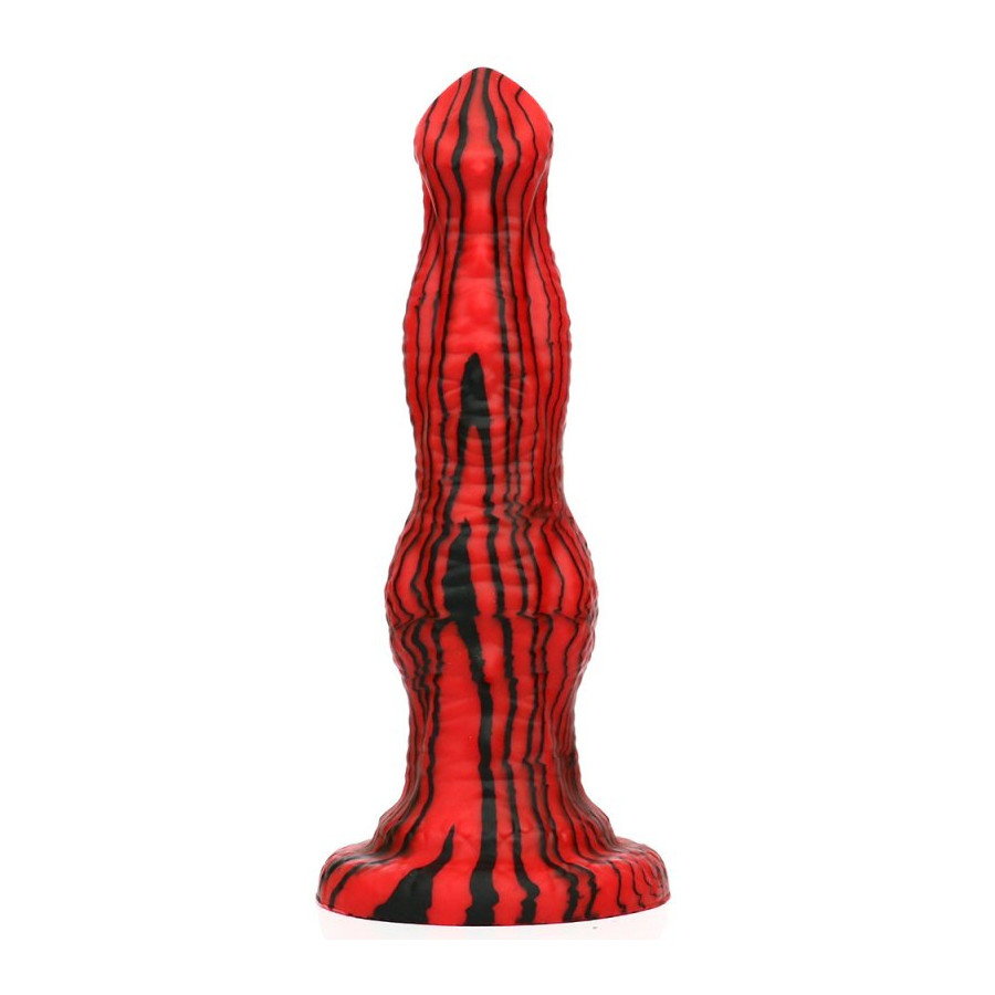 Gode Fantasy Pytkor 20 x 5.7cm Rouge et Noir