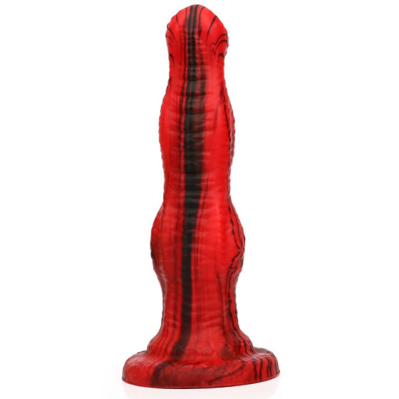 Gode Fantasy Pytkor 20 x 5.7cm Rouge et Noir