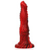 Gode Fantasy Pytkor 20 x 5.7cm Rouge et Noir