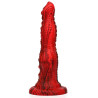 Gode Fantasy Pytkor 20 x 5.7cm Rouge et Noir