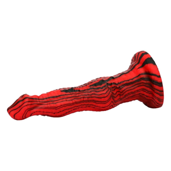 Gode Fantasy Pytkor 20 x 5.7cm Rouge et Noir