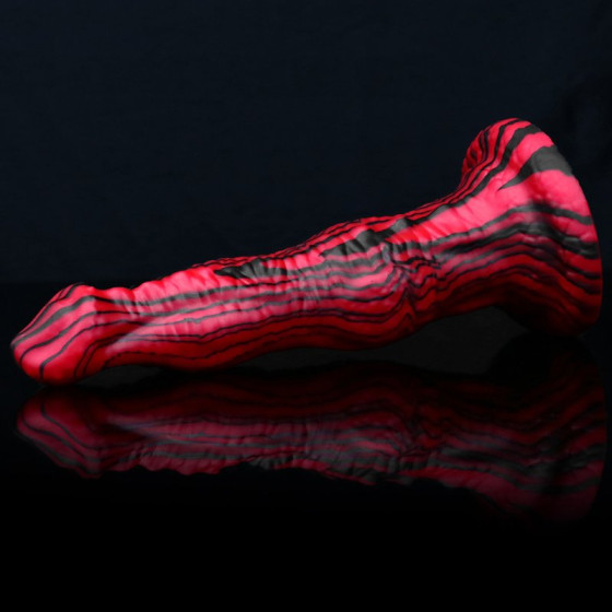 Gode Fantasy Pytkor 20 x 5.7cm Rouge et Noir