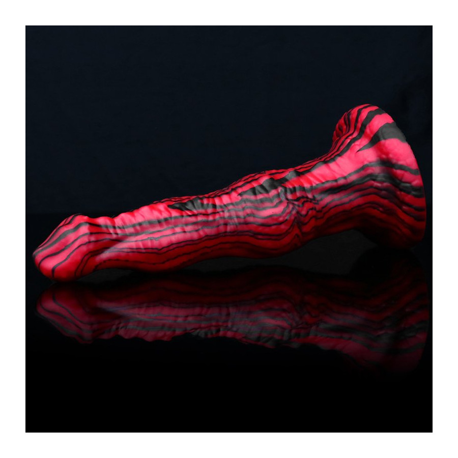 Gode Fantasy Pytkor 20 x 5.7cm Rouge et Noir