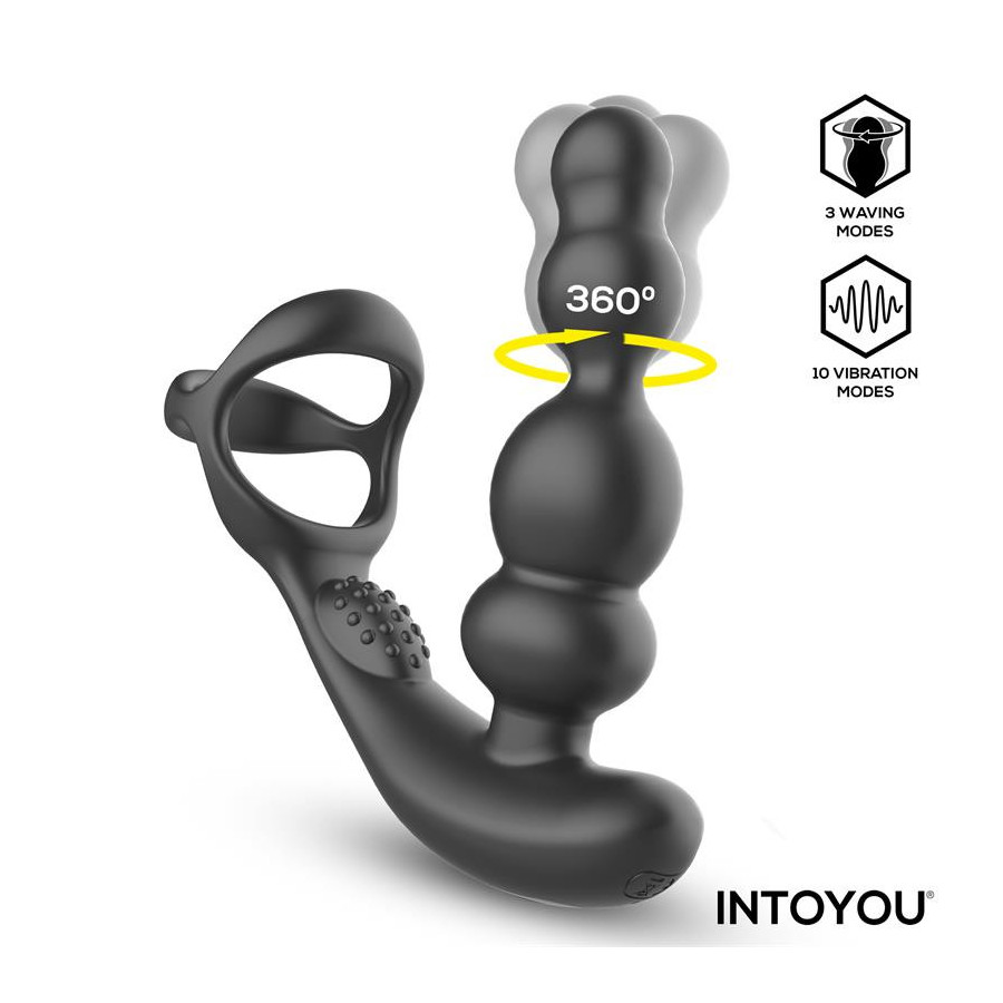 Plug vibrant + Ballstretcher Klark10.5 x 3.5cm