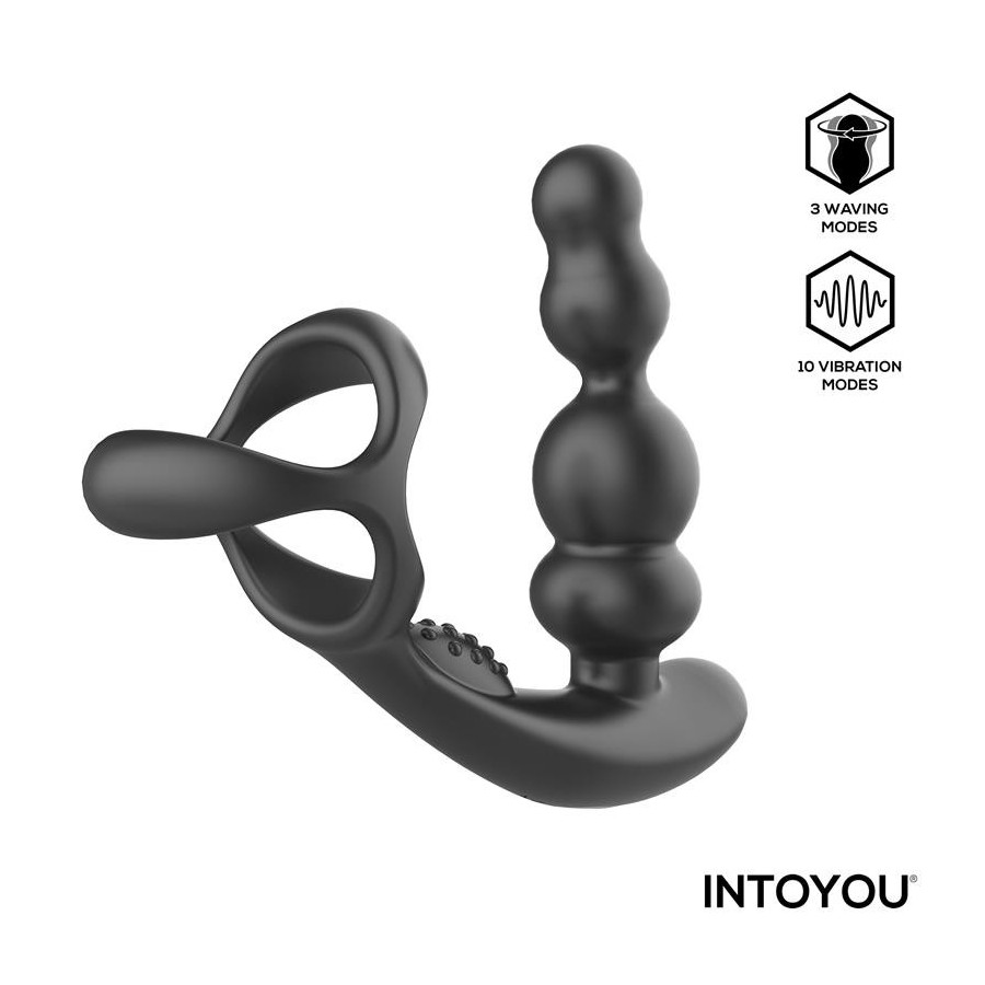 Plug vibrant + Ballstretcher Klark10.5 x 3.5cm