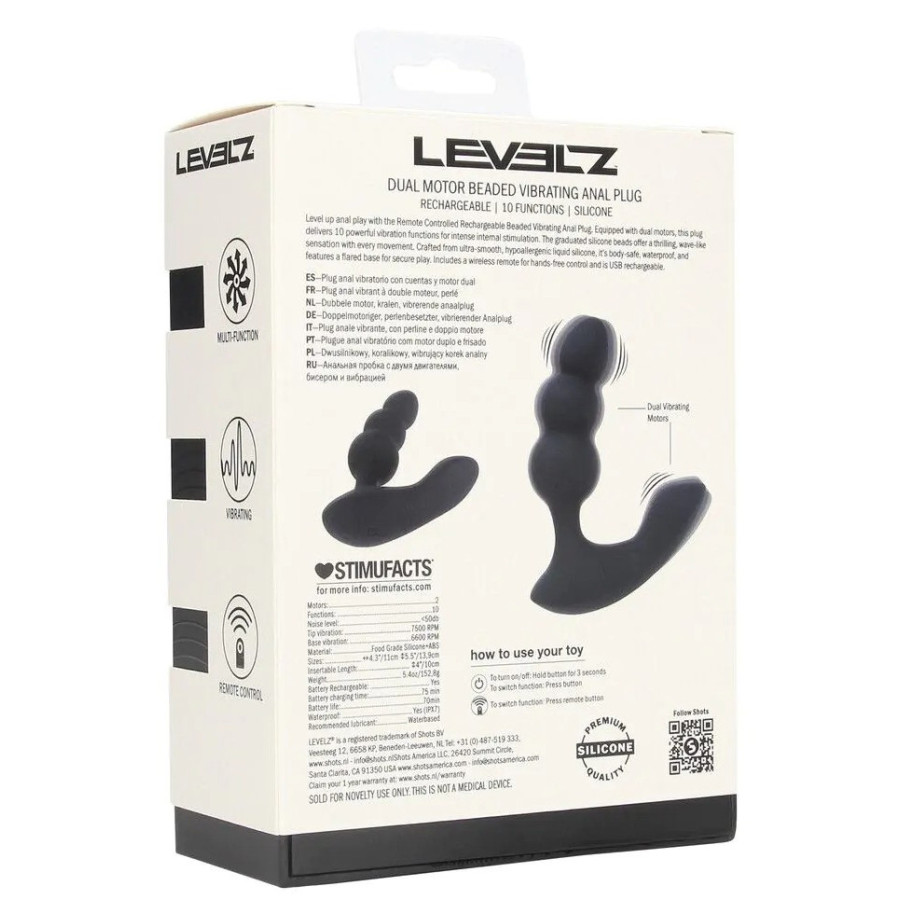 Stimulateur prostate Dualeez 10 x 3.6cm