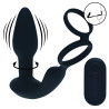 Ballstretcher Plug Dual Vibe 10.5 x 3.8cm