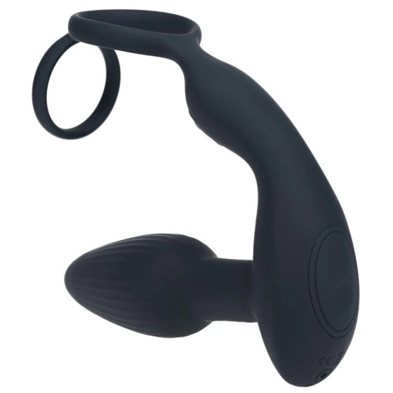 Ballstretcher Plug Dual Vibe 10.5 x 3.8cm