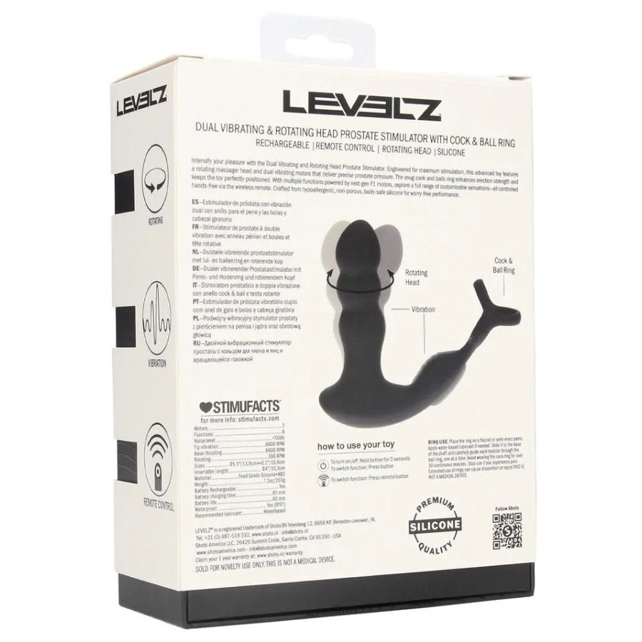 Plug + Ballstretcher Rotateez 10.5 x 3.4cm