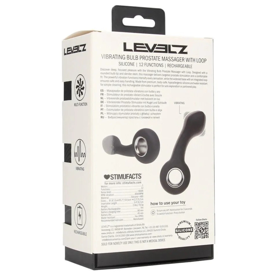 Stimulateur de prostate Loopeez 9 x 3.4cm