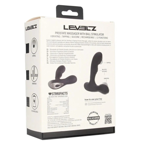 Stimulateur vibrant Tappeez 11 x 3.2cm