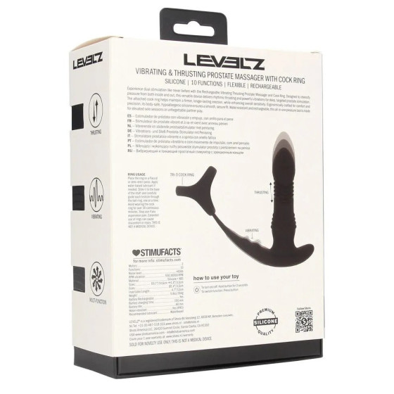 Plug + Ballstretcher Thrusteez 13 x 3.7cm