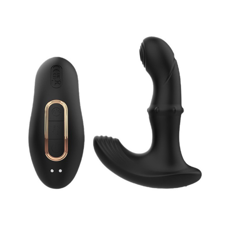 Stimulateur prostatique vibrant et va-et-vient Flapthrust 13 x 3.4cm