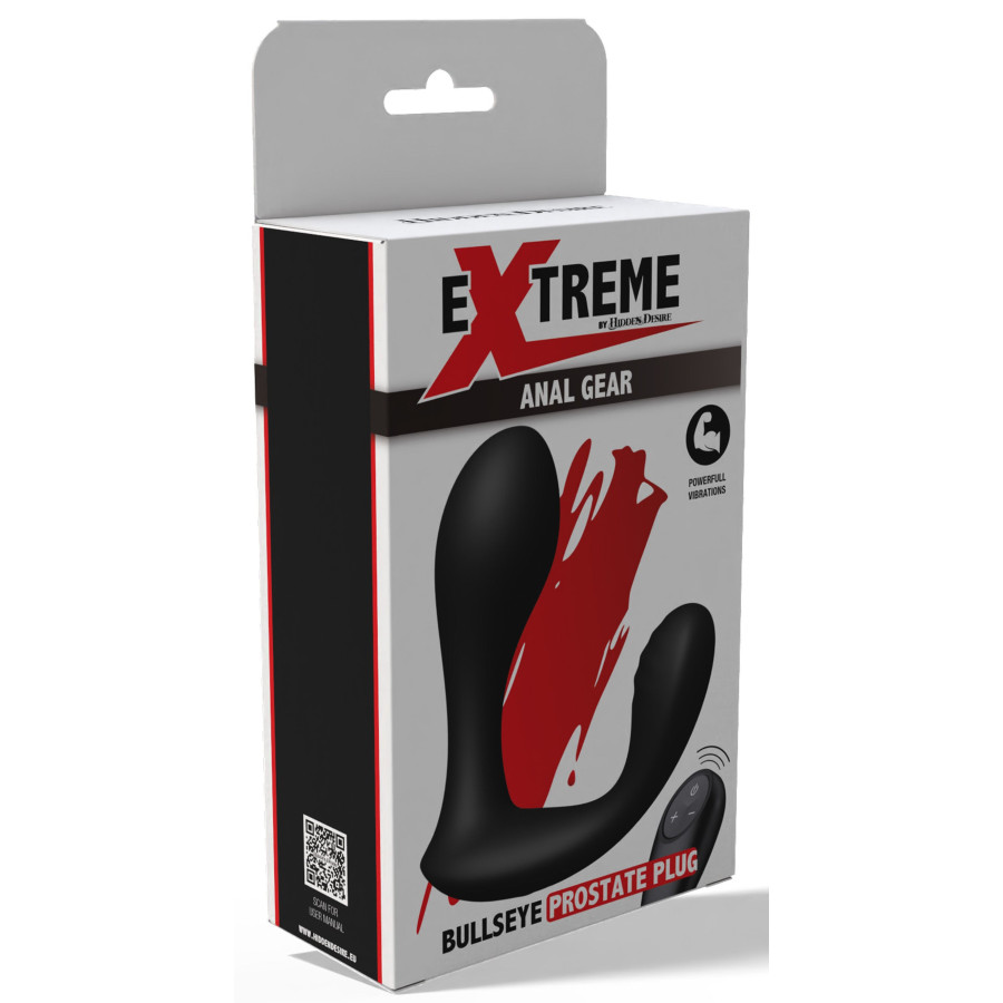 Stimulateur prostatique vibrant Bullseye 10 x 4cm