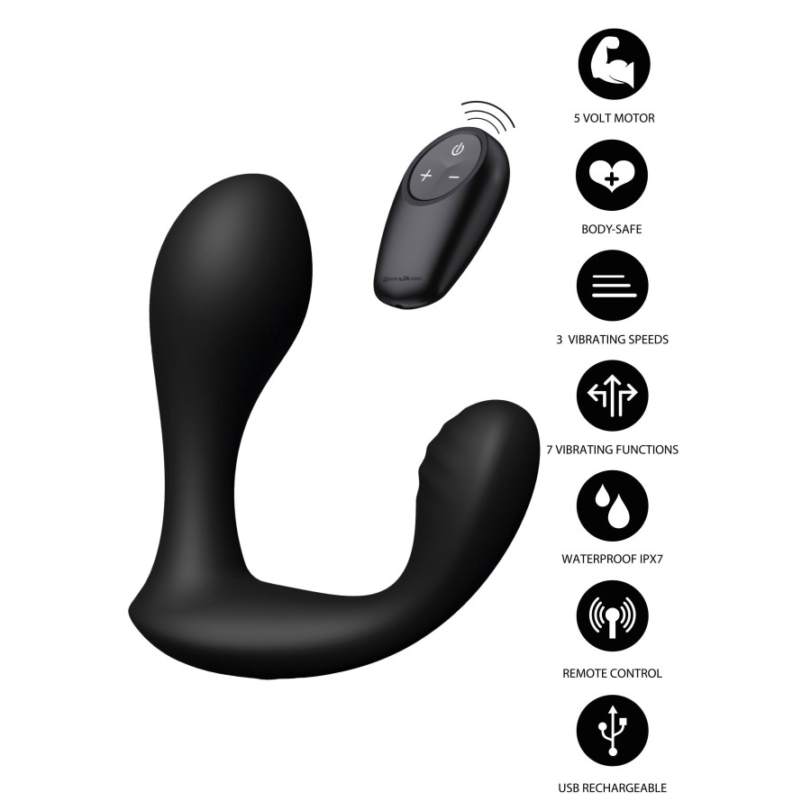 Stimulateur prostatique vibrant Bullseye 10 x 4cm