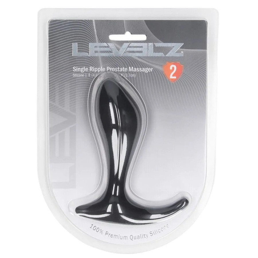 Single Ripple Prostate Stimulator 9 x 3.6cm