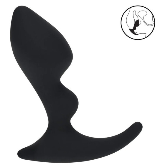 Plug prostate Double Ripple 9 x 4.2cm