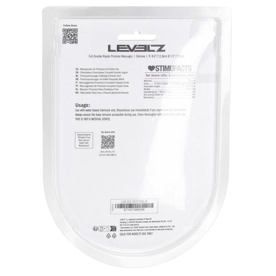 Plug prostate Full Ripple 9 x 3.8cm