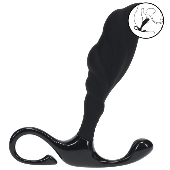 Stimulateur de prostate Rippled M 9 x 2.5cm