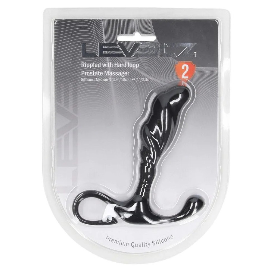 Stimulateur de prostate Rippled M 9 x 2.5cm