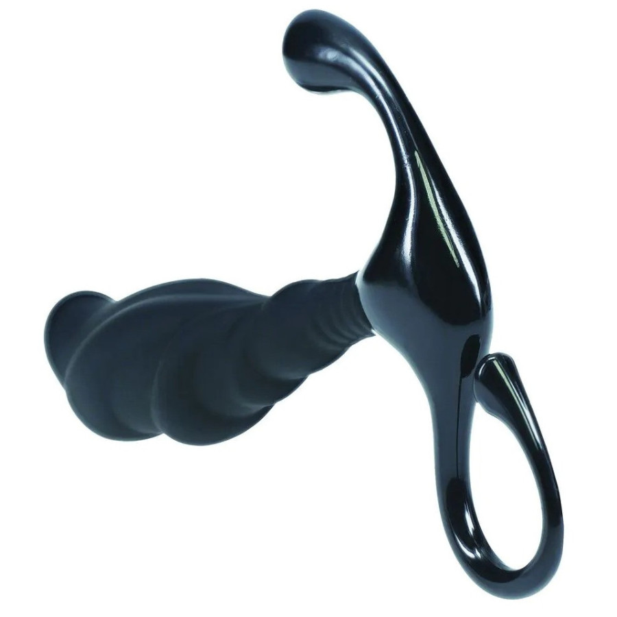 Rippled prostate stimulator L 10 x 3cm