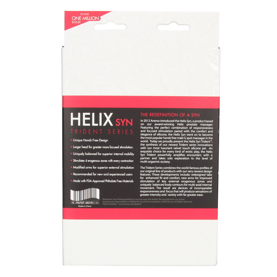 Helix Syn™ Trident Prostate Stimulator 10 x 2.4cm