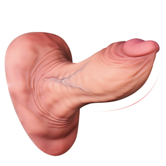 Gode Curve Diky M 12 x 5cm Marron