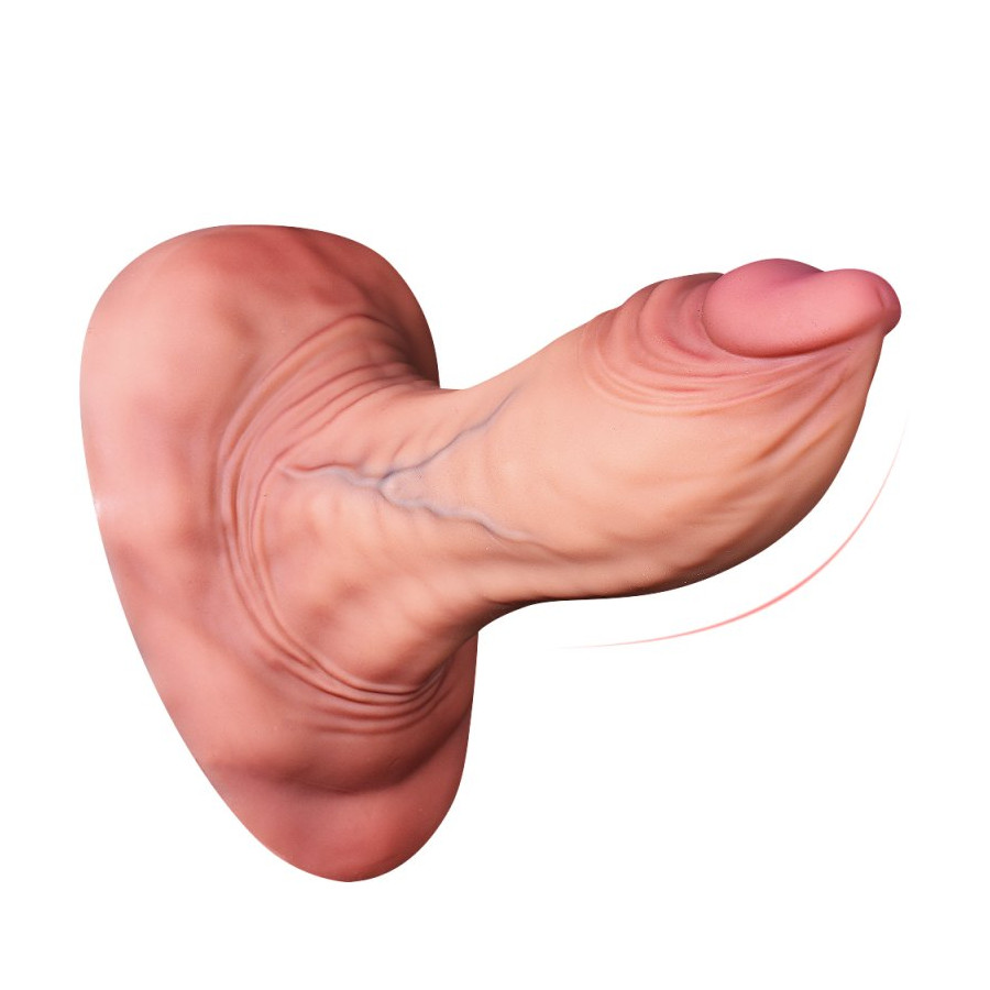 Gode Curve Diky M 12 x 5cm Marron