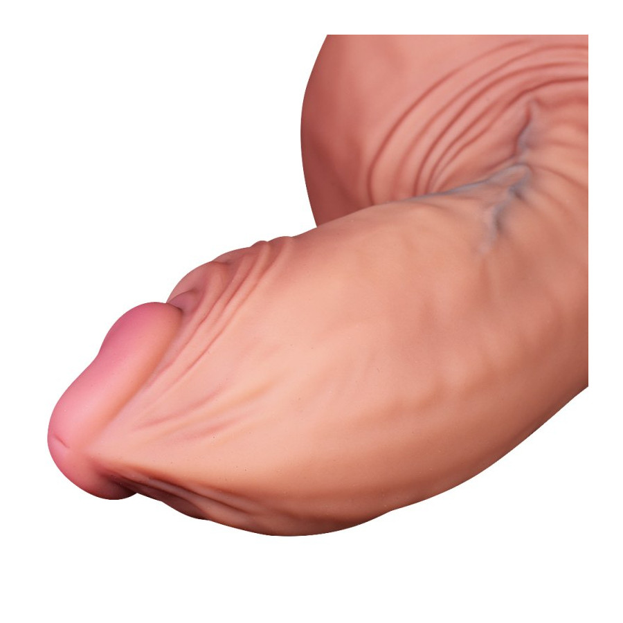 Gode Curve Diky M 12 x 5cm Marron