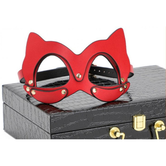 Coffret BDSM Luxury Noir-Rouge 8 Pièces