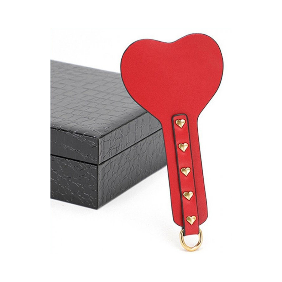 Coffret BDSM Luxury Noir-Rouge 8 Pièces