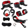 Kit Eye-Splice Noir-Rouge 8 pièces