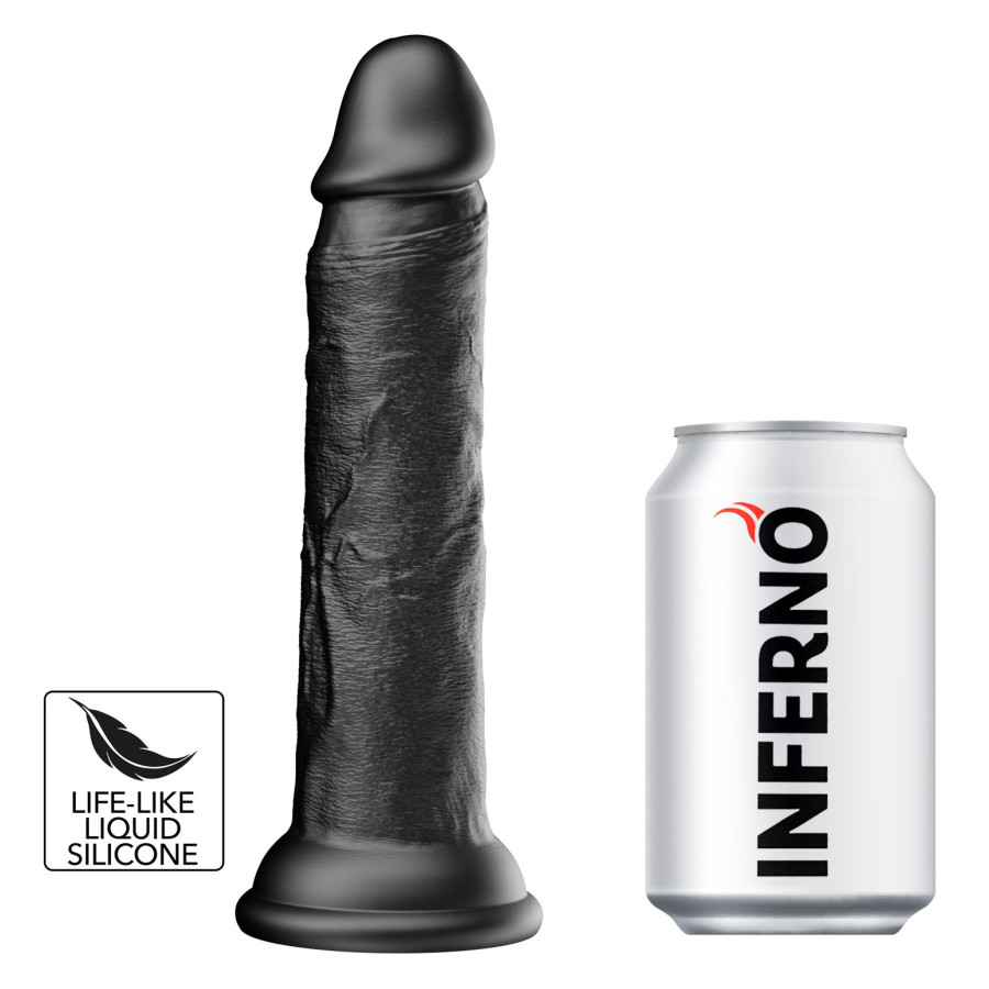 Gode Dickdong Noir L 18 x 3.8cm