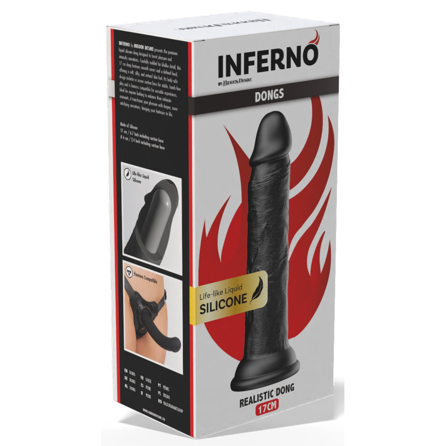 Gode Dickdong Noir S 15 x 3.2cm