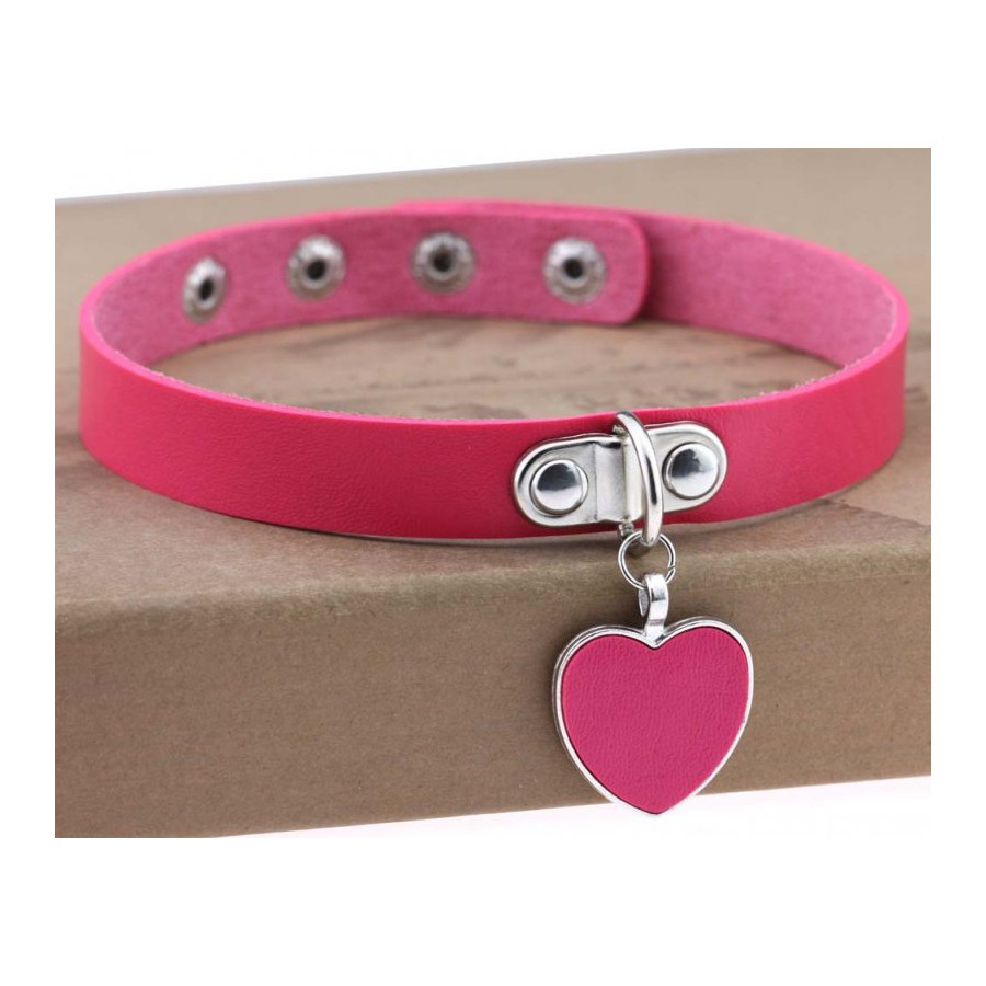 Ras de cou Punk Heart Rose