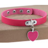 Ras de cou Punk Heart Rose