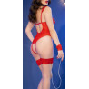 Body ouvert Betalia Rouge