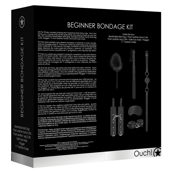 Kit Bondage Débutant 6 Pièces