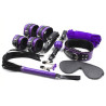 Coffret Fur Lined 8 Pièces Violet-Noir