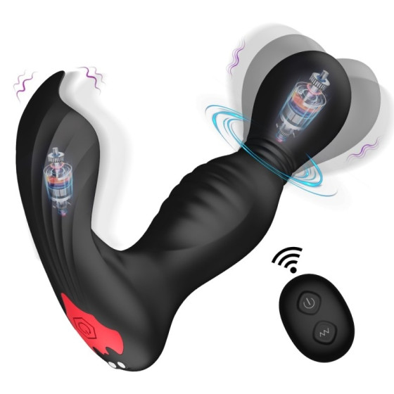 Stimulateur de prostate rotatif Batman 11.5 x 3.2cm