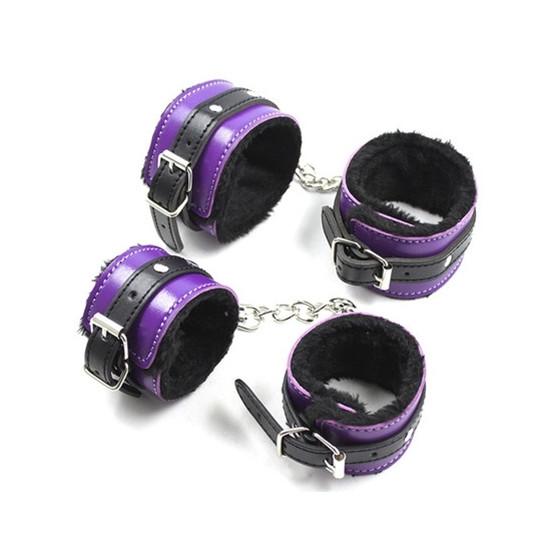 Coffret Fur Lined 8 Pièces Violet-Noir