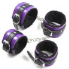 Coffret Fur Lined 8 Pièces Violet-Noir